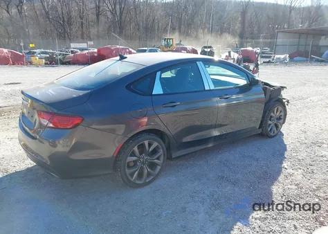 2015 Chrysler 200 S from USA, damaged, VIN 1C3CCCDG6FN570548